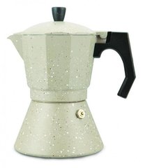 Гейзерная кофеварка алюминиевая Kamille KM-2516GR — 150 мл, 3 порции