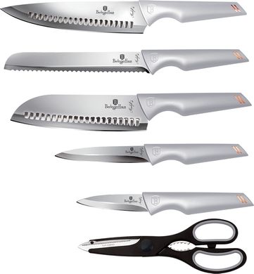 Набор ножей с подставкой Berlinger Haus Moonlight Collection BH-2795 - 7 предметов