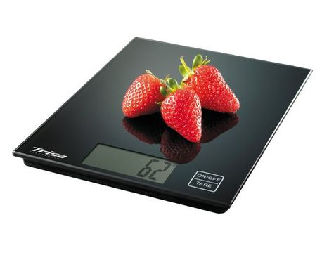 Весы кухонные Trisa Kitchen scale Easy Weight 7721.4200 black, Черный