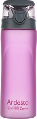 Бутылка для воды Ardesto Matte Bottle (AR2205PR) - 600 мл, Розовая