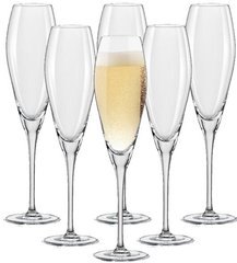 Набор бокалов для шампанского Bohemia Bravo 40817/220 - 220 мл, 6 шт