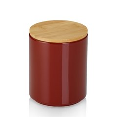 Емкость для хранения сыпучих KELA Cady (15271) - 1,2 л, темно-красная