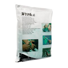 Нетканный материал Wypall влажные салфетки Kimberly Clark 7776 - зеленые, Зеленый