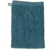Рушник-рукавичка для обличчя KELA Ladessa, бірюзово-синя, 15х21 см (23198)