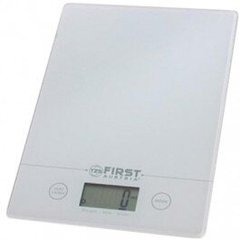Весы кухонные First FA-6400-2-WI, белые