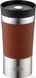 Термос-термокружка Peterhof PH-12435 — 0.4 л, коричневая, Коричневый
