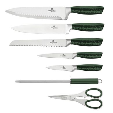 Набір ножів Berlinger Haus Emerald Collection BH 2463 - 8 предметів