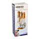 Набор кухонных принадлежностей Frico FRU-582 - 7 пр, Металлик