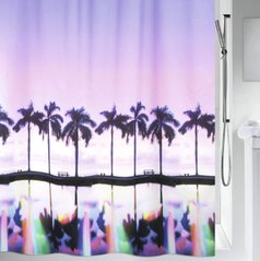 Шторка для ванної Spirella PALM BEACH 18475 (180х200 см), Різноцвіт