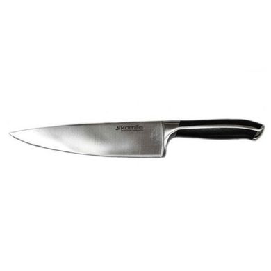 Ніж кухонний «Шеф-кухар» із нержавіючої сталі з ручкою з ABS Kamille KM5120 - 20 см