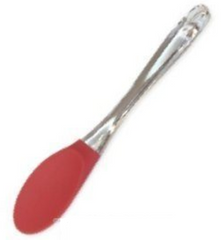 Силиконовая ложка с пластиковой ручкой Con Brio СВ-663 - 25х5см (красная)