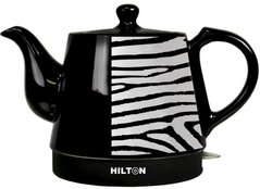 Чайник электрический HILTON WK 9232 — керамика, Черный
