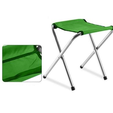 Раскладной туристический стол +4 стула для пикника, зеленый