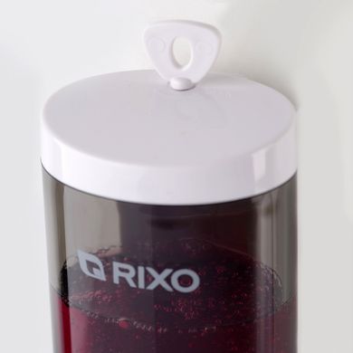 Дозатор наливного рідкого мила універсальний Rixo Lungo S013W - 200мл
