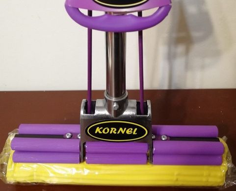 Швабра для уборки пола роликовая с двойным отжимом Kornel NFA-04 - 33см