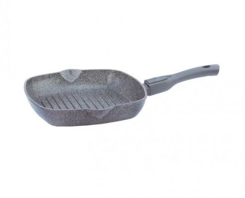 Сковорода-гриль Granite Gray SoftTouch БИОЛ 28144П - 28см