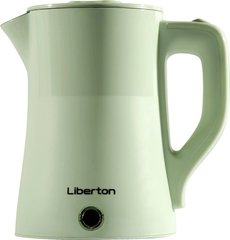 Чайник електричний з подвійною стінкою LIBERTON LEK-6828 —бирюзовий