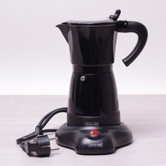 Гейзерная кофеварка электрическая Kamille KM-2600 — 300 мл, 6 порций