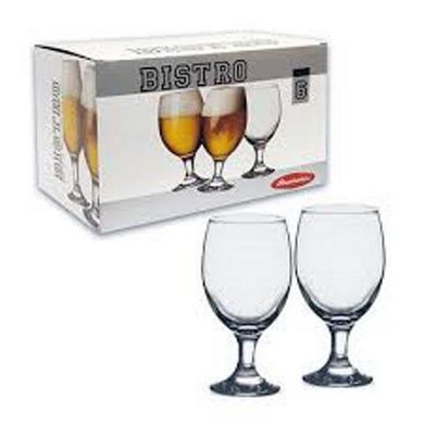 Набор бокалов для пива Pasabahce Bistro 44417 - 330 мл, 6 шт