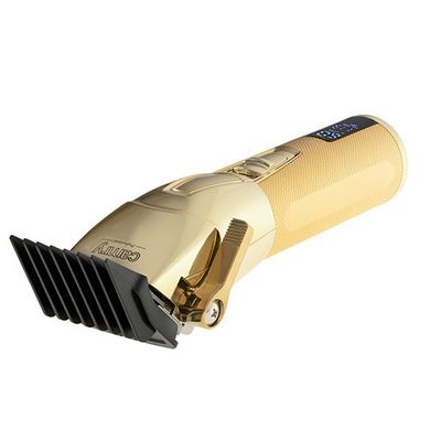 Профессиональная машинка для стрижки волос с ЖК-дисплеем Camry CR-2835G - 100 Вт, золотистая