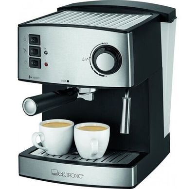 Кофеварка эспрессо рожковая CLATRONIC ES 3643 - 850 Вт, чёрный