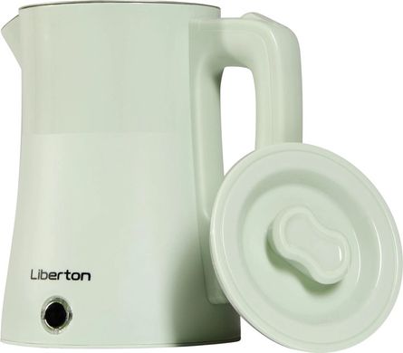 Чайник электрический с двойной стенкой LIBERTON LEK-6828 — бирюзовый