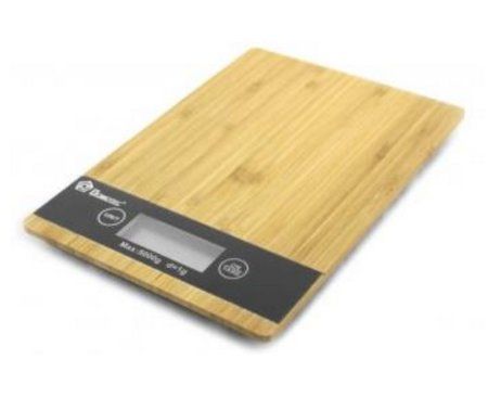 Весы кухонные деревянная платформа LSU-5007