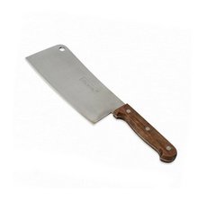 Нож кухонный Тесак Kamille KM5305 - нержавеющая сталь, Коричневый