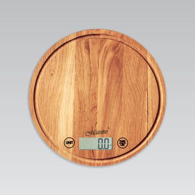 Бамбуковые кухонные весы MAESTRO MR1805