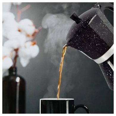 Кофеварка гейзерная Bohmann BH 9703 - 150 мл черная