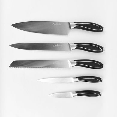Набір ножів з дерев'яною підставкою Maestro MR1425 - 6пр