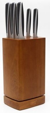 Набор ножей на деревянной подставке GIPFEL FUTURA 6688 - 6 предметов