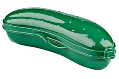 Контейнер фигурный Titiz AP-9164 Огурец 19х8х6 см, Зеленый