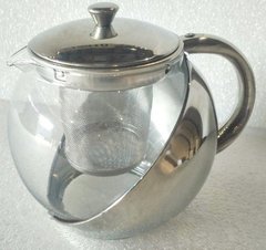 Заварочный чайник Rainstahl RS 7201-75 - 750 мл, Металлик