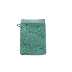 Рушник-рукавичка для обличчя KELA Ladessa, зелений нефрит, 15х21 см (23296)