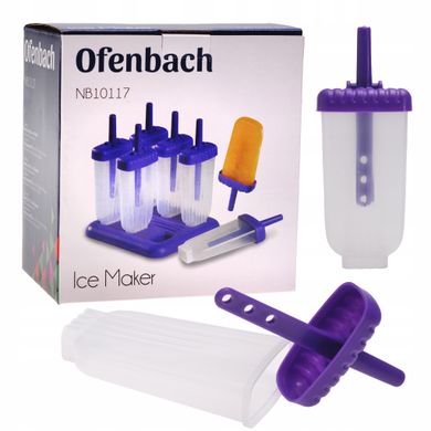 Набор форм для приготовления мороженого Ofenbach KM-10117 - 6 предметов