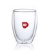 Набір скляних склянок із подвійними стінками Con Brio СВ-8335, 6шт, 350мл
