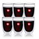 Набір скляних склянок із подвійними стінками Con Brio СВ-8335, 6шт, 350мл