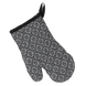 Прихватка-рукавиця KELA Gianna (12778) - 31x18 см, чорно-біла з візерунком
