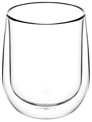 Набір чашок для латте з подвійним дном Ardesto (AR2636G) - 360 мл, 2 шт.