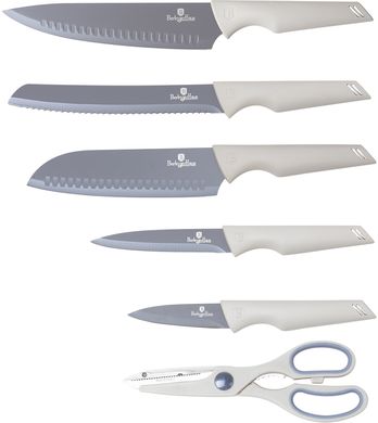 Набор ножей с подставкой Berlinger Haus Aspen Collection BH-2841 - 7 предметов