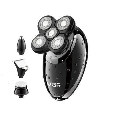 Акумуляторна машинка для гоління та стрижки 4 в 1 VGR V-302