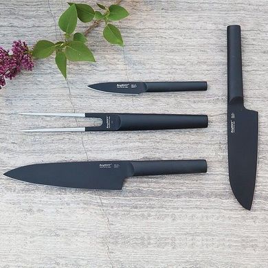 Кухонный нож для чистки BergHOFF Ron Black (3900008) - 85 мм