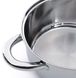 Набор посуды со стеклянными крышками BERGHOFF Vision prima (1106031) - 6 пр