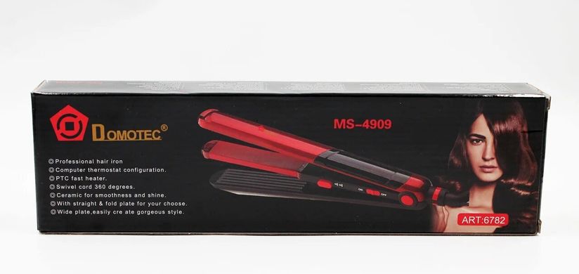 Щипцы для укладки волос DOMOTEC MS-4909