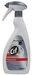 Кислотное средство для чистки поверхностей в гигиенической зоне Cif Professional Washroom 2in1 Business Solutions - 750мл