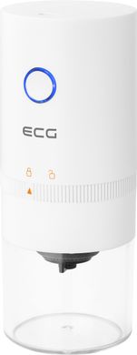 Кофемолка электрическая портативная ECG KM 150 Minimo White - 120 Вт, белая
