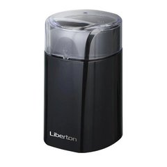 Кофемолка электрическая для измельчения кофейных зерен и специй LIBERTON LCG-2300 — черный