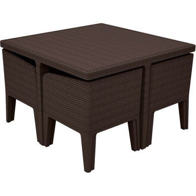 Комплект мебели для сада Keter Columbia 17202279 - темно-коричневый