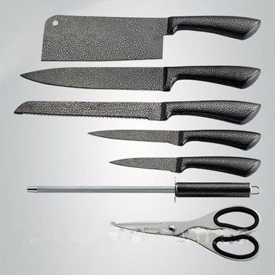 Набор ножей Royalty Line RL KSS 8 Black, Черный